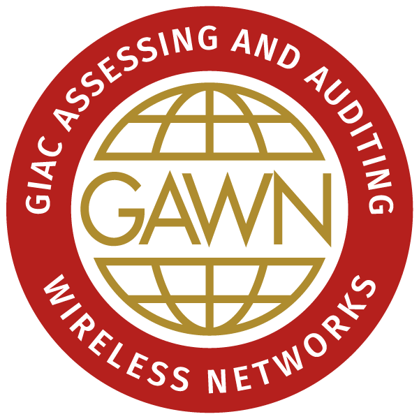 GIAC Assessing and 
Auditing Wireless Networks