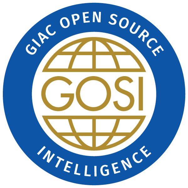 GIAC Open Source Intelligence